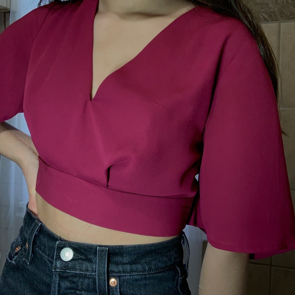 Tie back Top - Picture 2 of 2